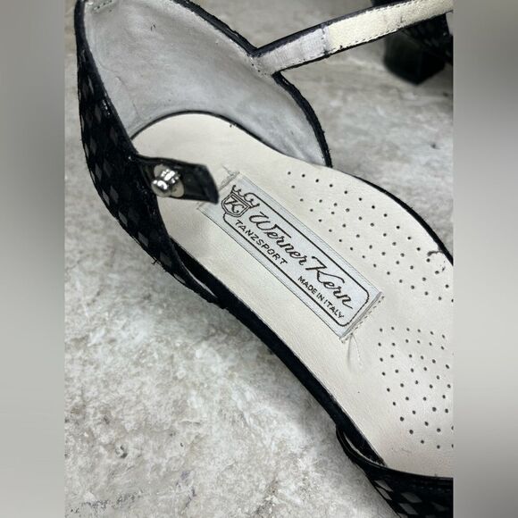 Werner Kern SANNA Black dance shoes Size 4.5 US 8 Eu 37 1/3 - Picture 7 of 12